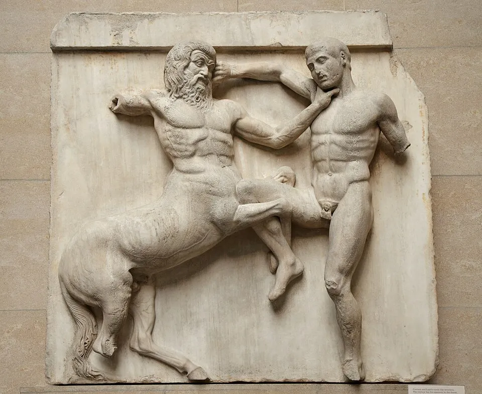 The Parthenon Marbles in Room 18 of the British Museum, the literal and figurative centre of the British Museum since 1816, and the most famous repatriation dispute in the world