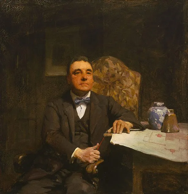 William Dobell's controversial 1943 Archibald Prize-winning portrait of Joshua Smith, the painting that triggered the biggest controversy in the history of the prize, when two artists took the Gallery trustees to court claiming it was a caricature rather than a portrait