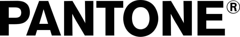 Pantone company logo, the brand behind the Color of the Year selection and the Pantone Matching System for standardized color