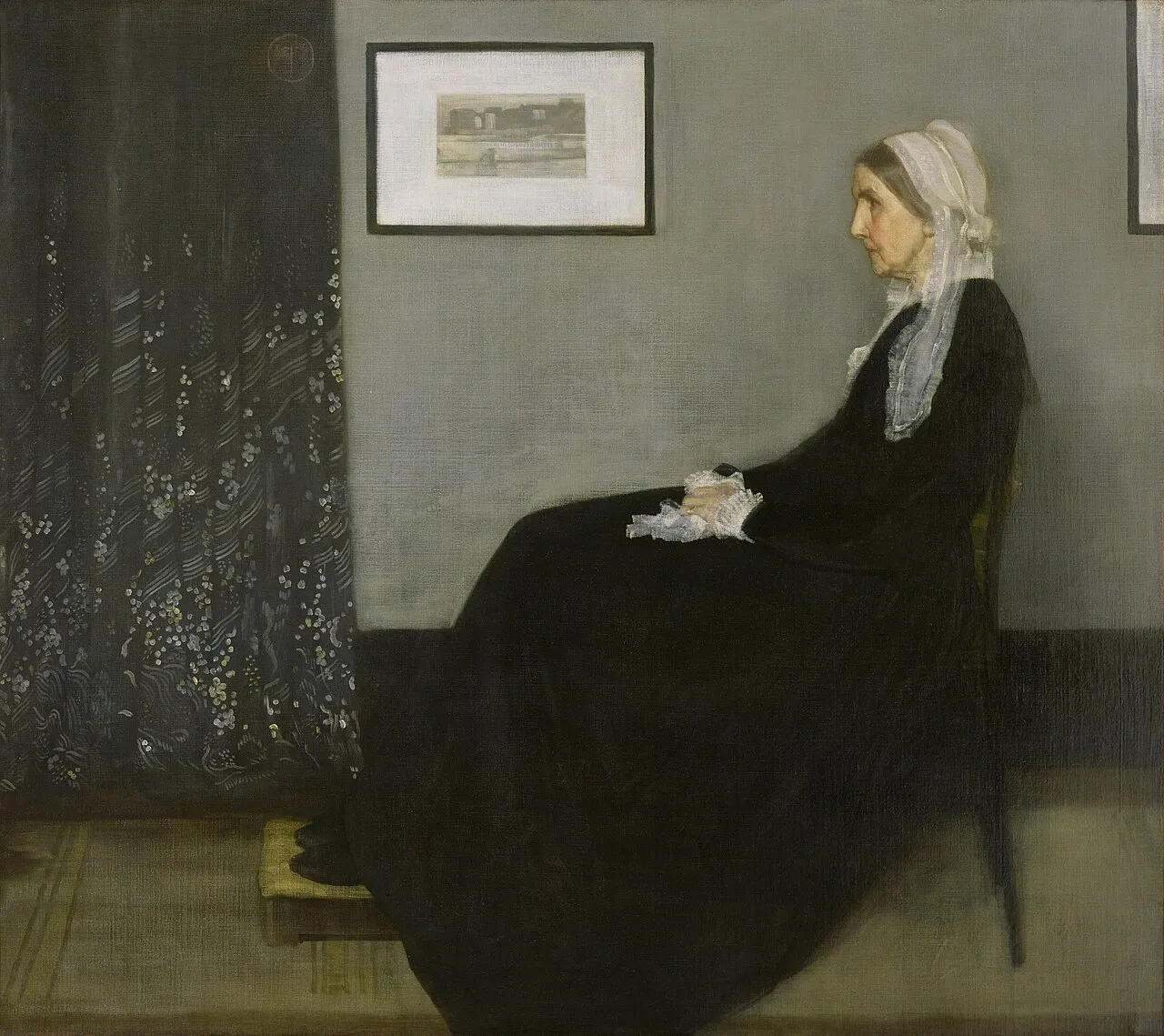 Arrangement in Grey and Black No. 1 (Whistler's Mother) by James McNeill Whistler, 1871