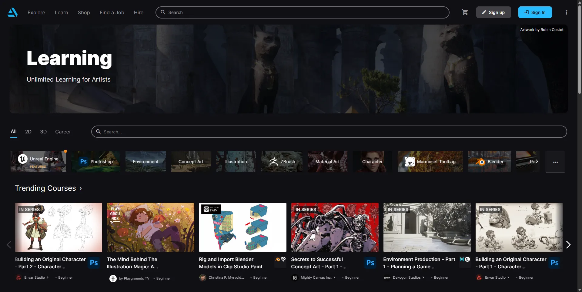 ArtStation Learning Community