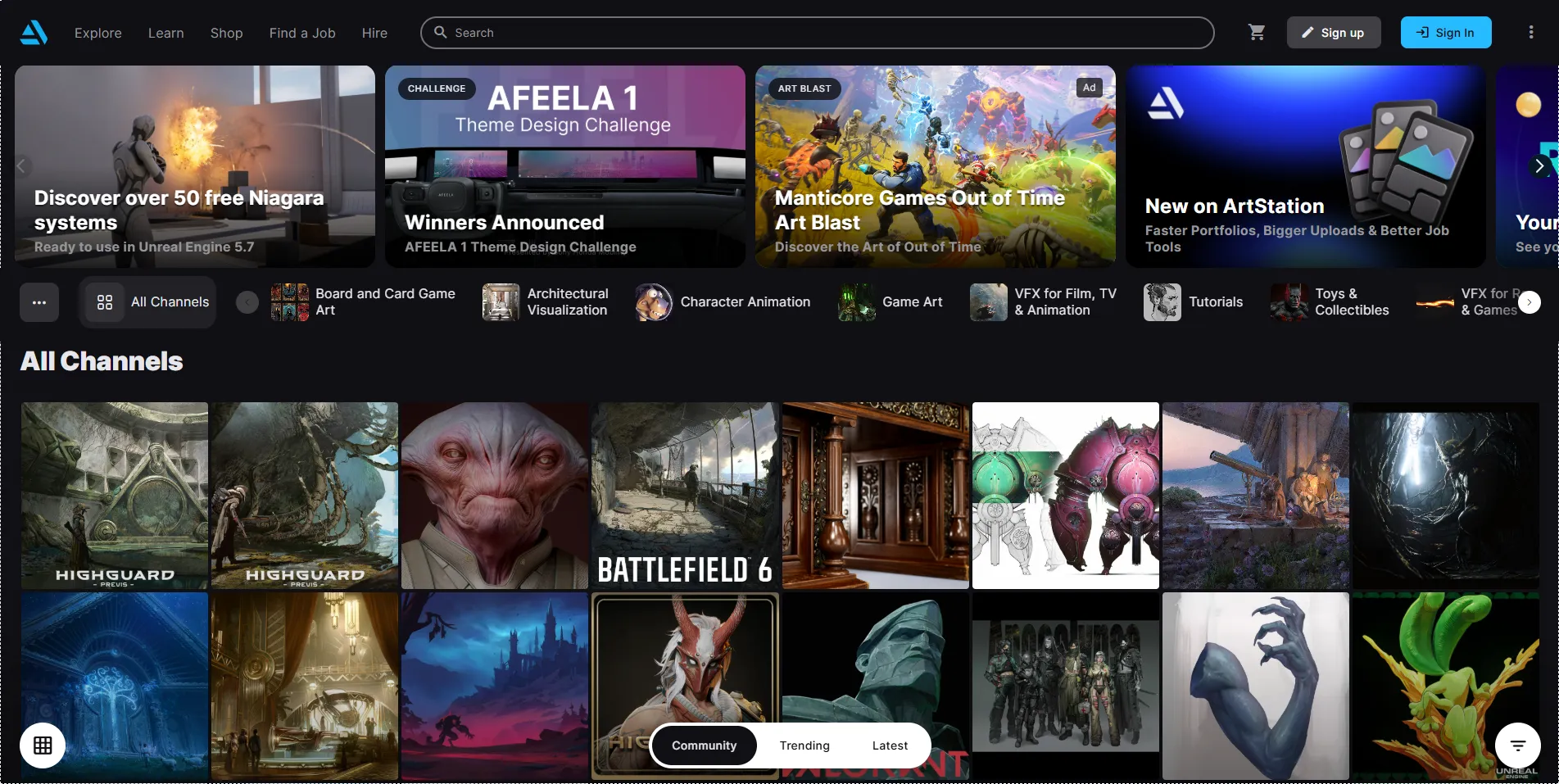 ArtStation Community