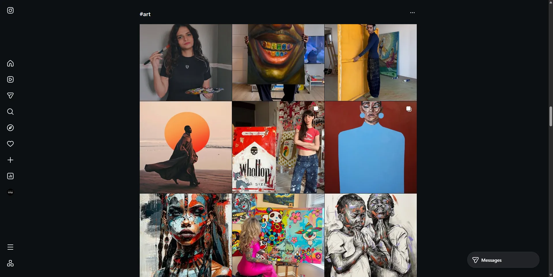 Instagram Art Community