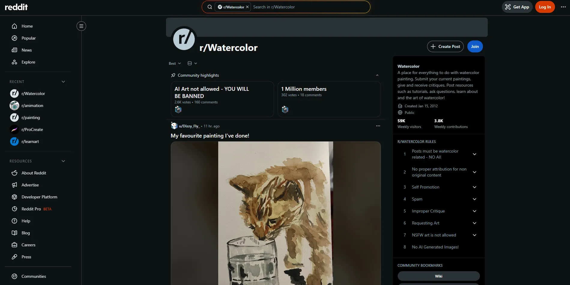 r/Watercolor - Reddit Watercolor Community