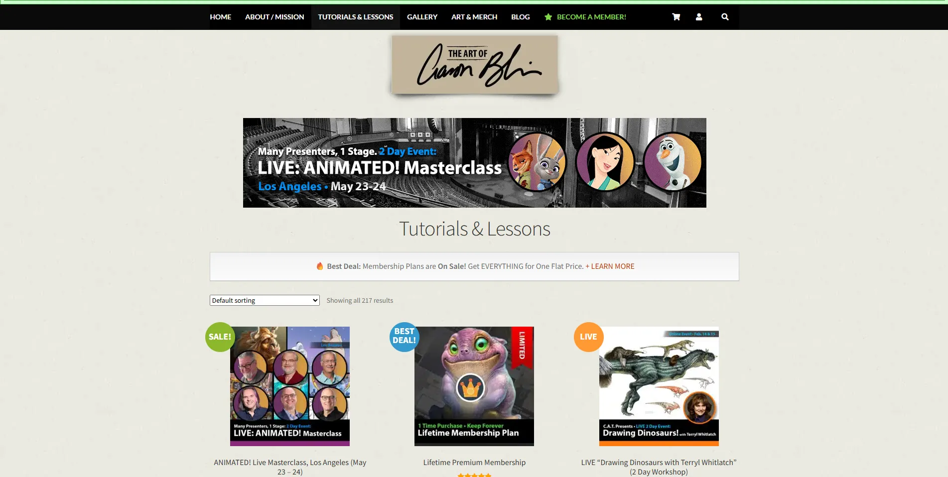 Aaron Blaise Creature Art Teacher