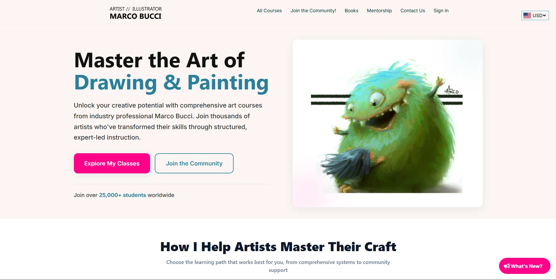 Marco Bucci Art School