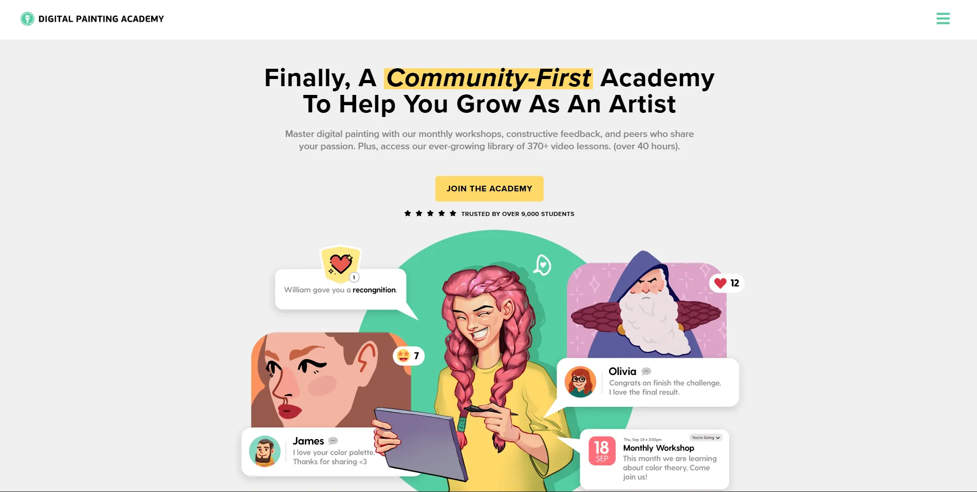 Paintable Digital Painting Academy