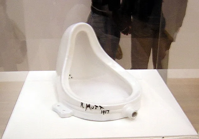 Marcel Duchamp’s "Fountain" (urinal) 