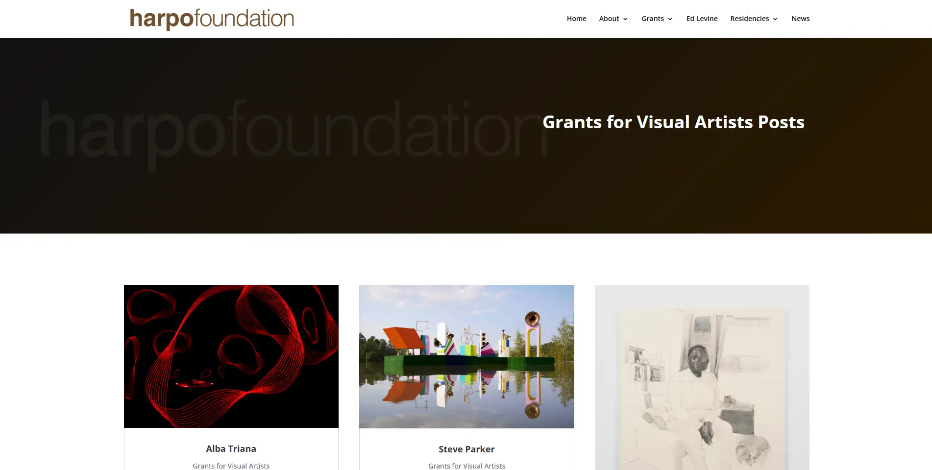 Harpo Foundation Grants for Visual Artists