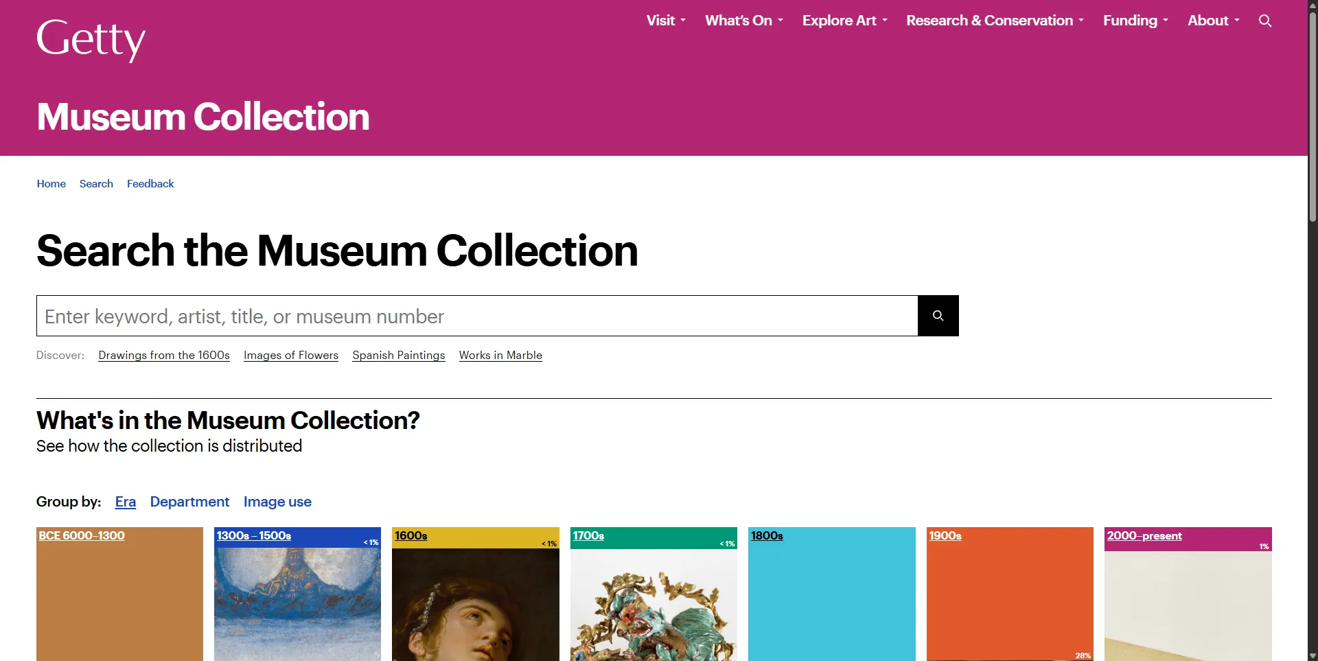 Getty Open Content Program