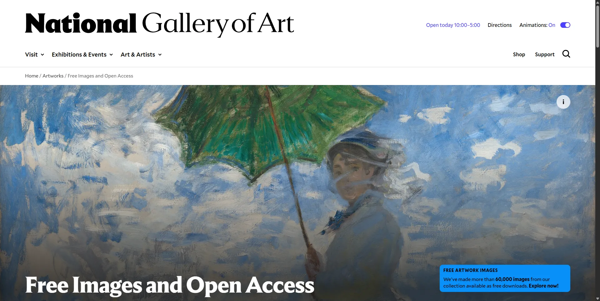 National Gallery of Art Open Access