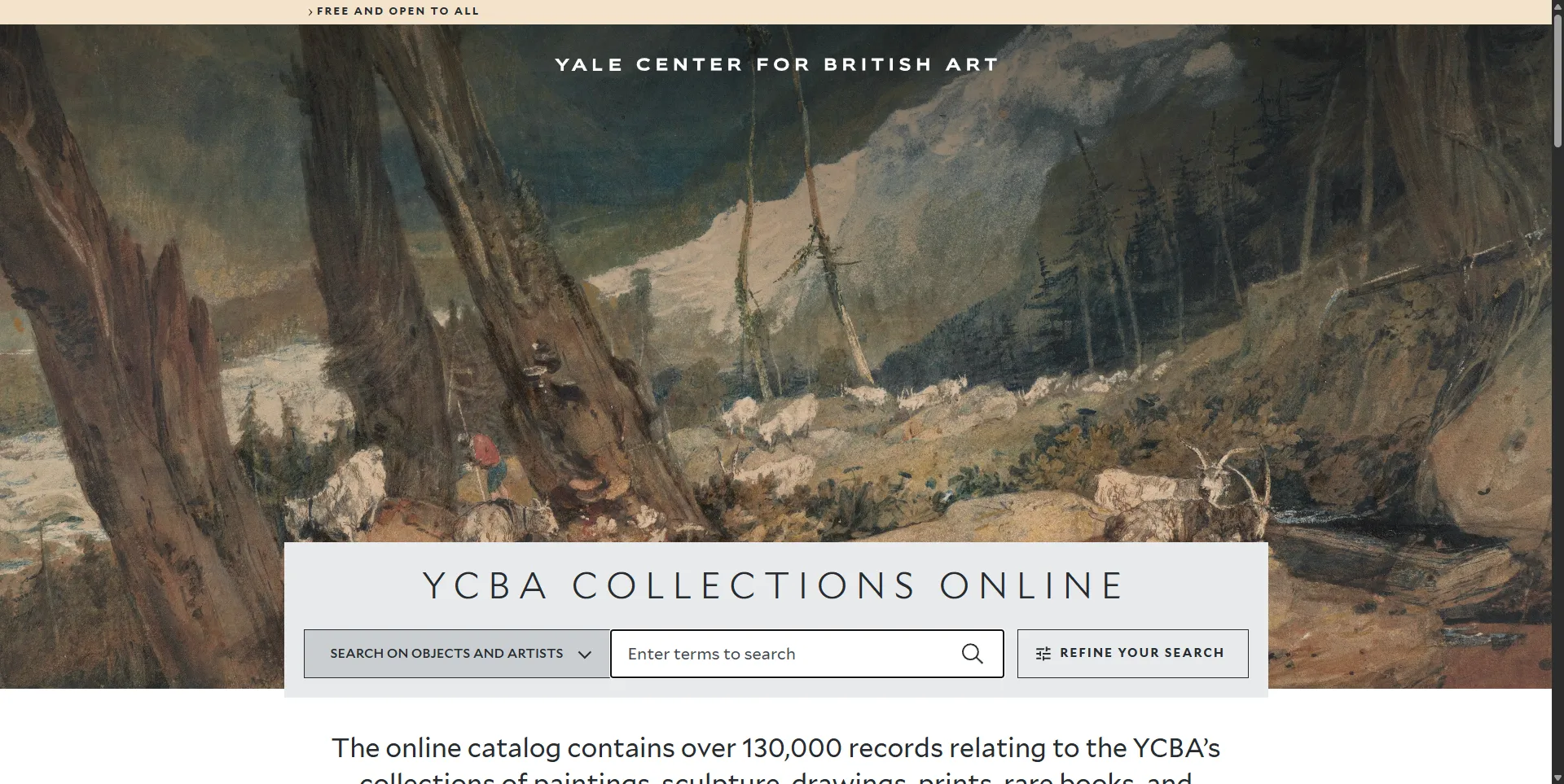 Yale Center for British Art Open Access