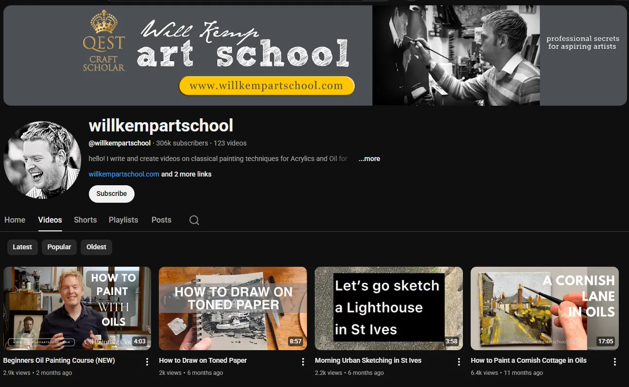 Will Kemp Art School